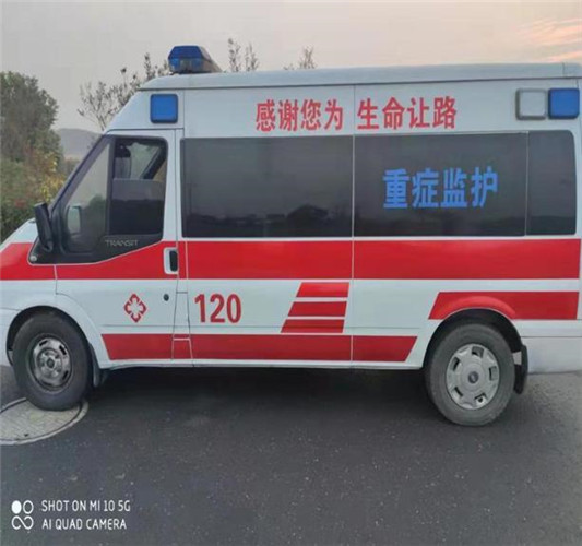 海南藏族救护车出租服务案例3